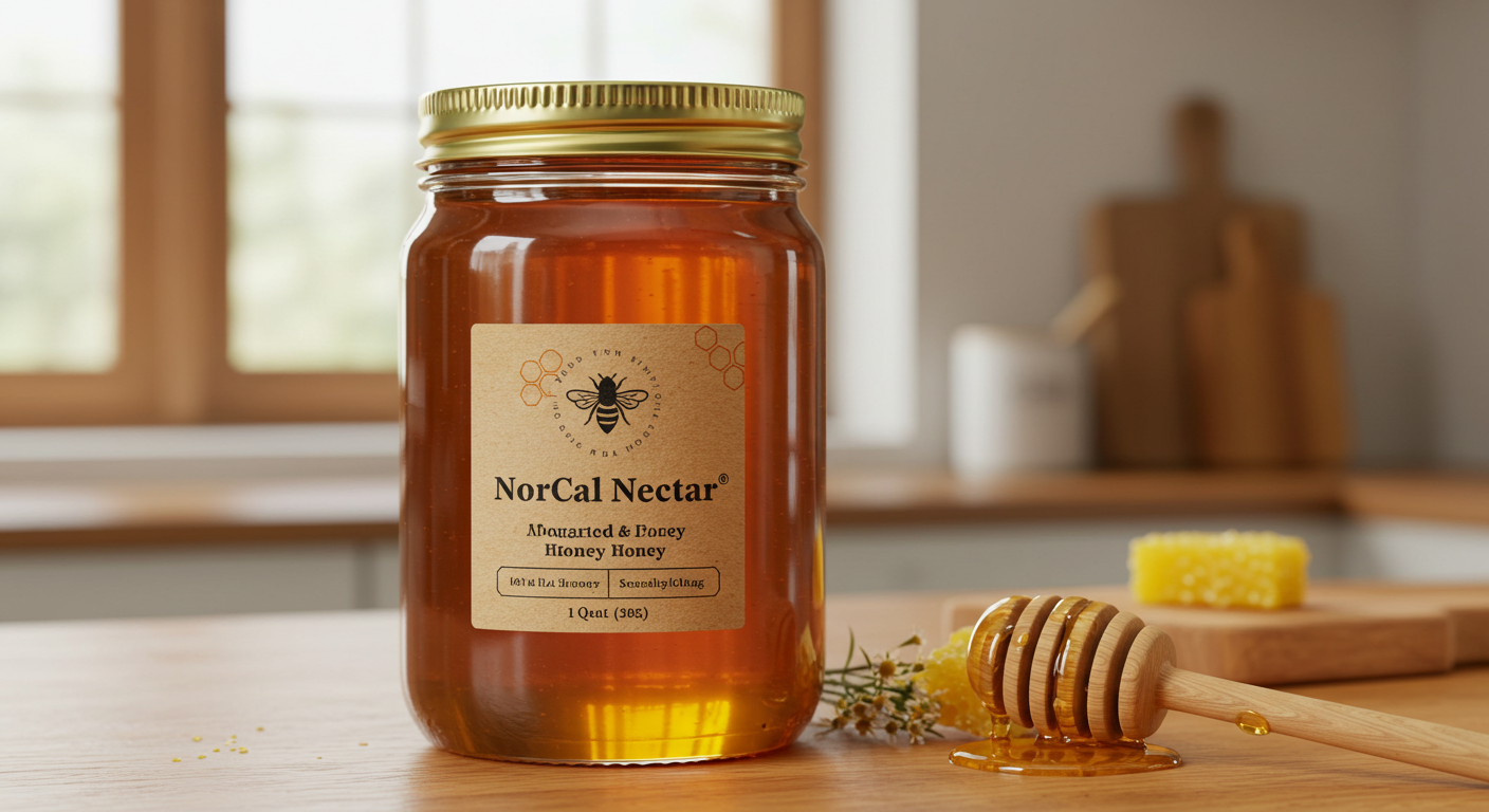 Raw Unfiltered Honey - 100% Pure & Organic | NorCal Nectar